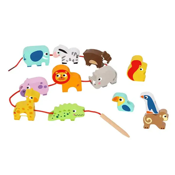 Farm Lacing Activity