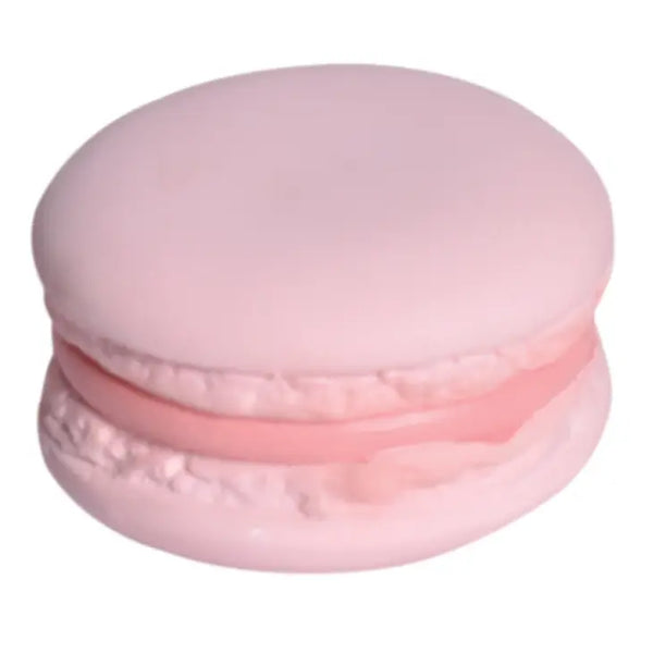 Tikiri Toys- Macaroon - Natural Rubber Teether, Rattle & Pretend Play
