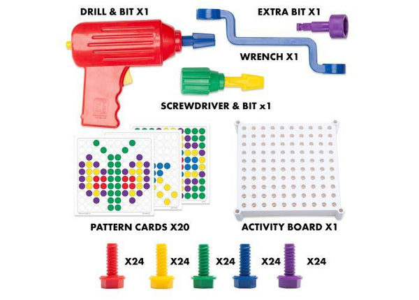 Design and Drill Activity Center - Three LiL Monkeys Three LiL Monkeys