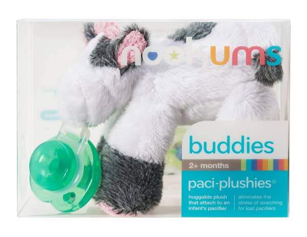Paci-Plushies Buddies- Cutsie Cow - Three LiL Monkeys Three LiL Monkeys