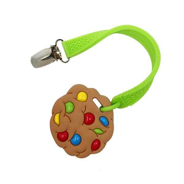 Mini Cookie Teether and Strap Set