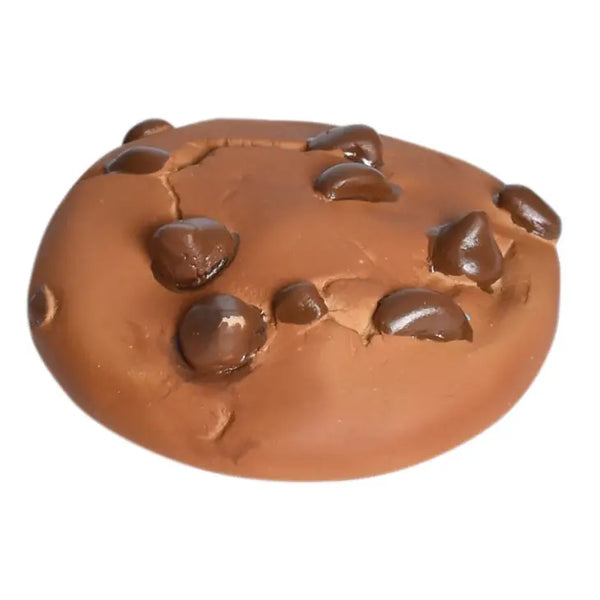 Tikiri Toys- Cookie-Natural Rubber Teether, Rattle & Pretend Play