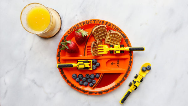 Construction Plate - Three LiL Monkeys Three LiL Monkeys