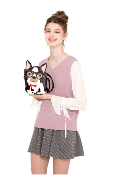 Geeky Boston Terrier Purse