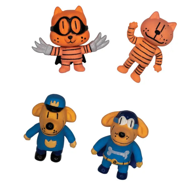 Dog Man 3d Puzzle Eraser Three LiL Monkeys