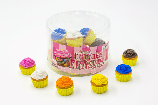 Scented Cupcake Erasers - Three LiL Monkeys Three LiL Monkeys