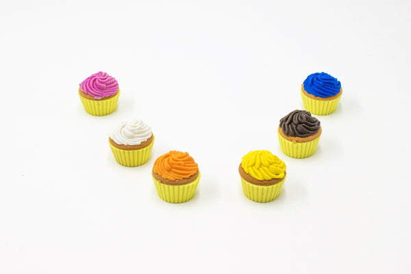 Scented Cupcake Erasers - Three LiL Monkeys Three LiL Monkeys