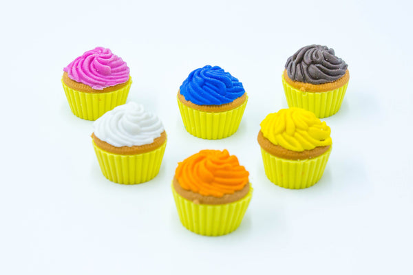 Scented Cupcake Erasers - Three LiL Monkeys Three LiL Monkeys