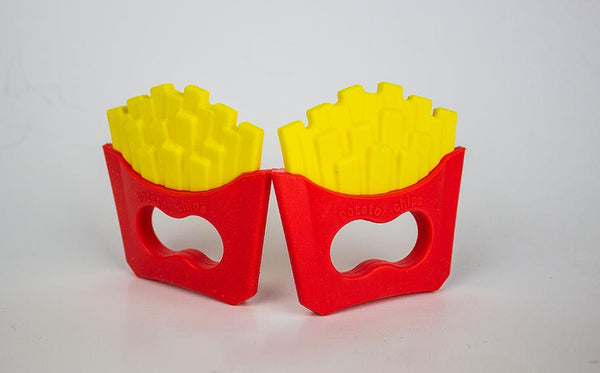 French Fry Teether - Three LiL Monkeys Three LiL Monkeys