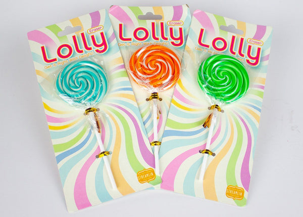 Lolly Pop Eraser - Three LiL Monkeys Three LiL Monkeys