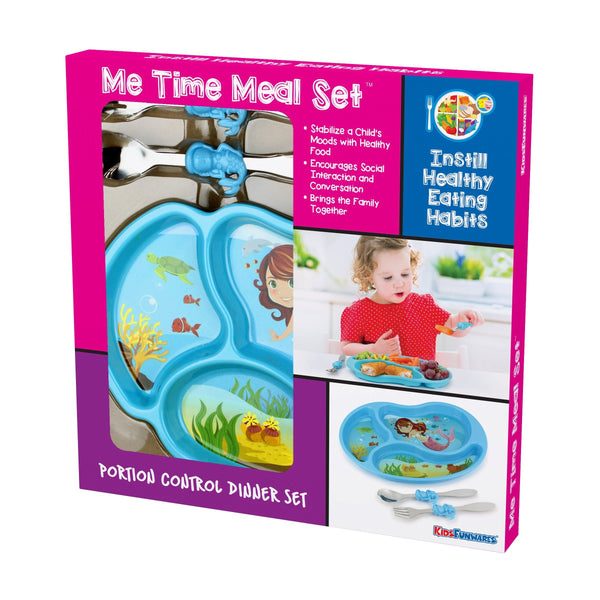 Me Time Mermaid Meal Set - Three LiL Monkeys Three LiL Monkeys