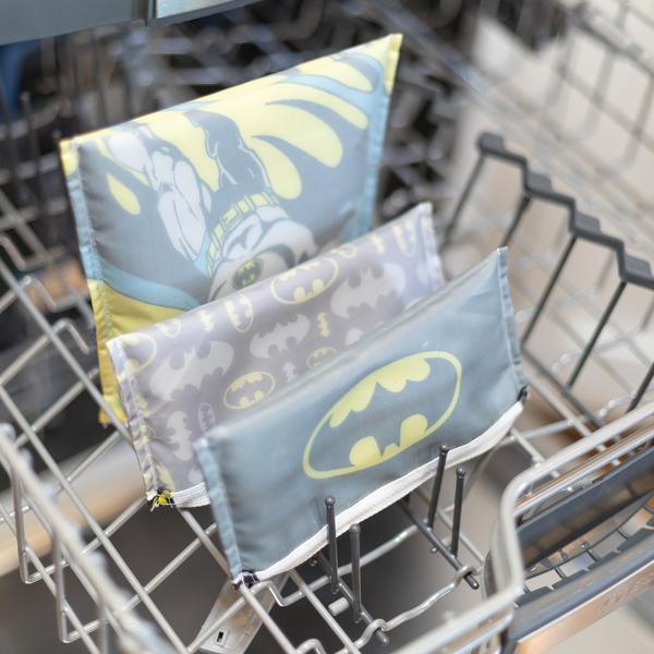 Batman Reusable Snack Bag, 3-Pack