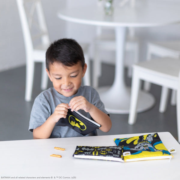 Batman Reusable Snack Bag, 3-Pack