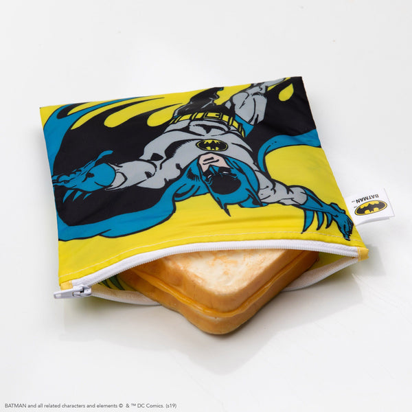 Batman Reusable Snack Bag, 3-Pack