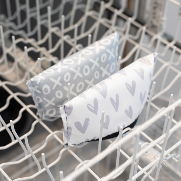 XOXO & Hearts Small Reusable Snack Bag, 2-Pack