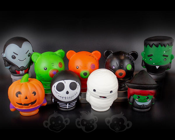 Halloween Squish Characters - Three LiL Monkeys Three LiL Monkeys
