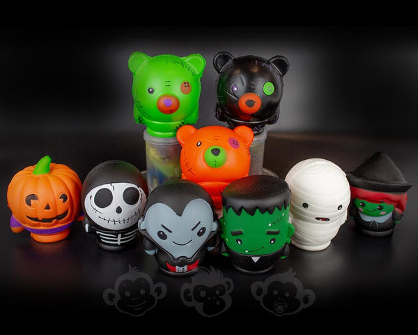 Halloween Squish Characters - Three LiL Monkeys Three LiL Monkeys