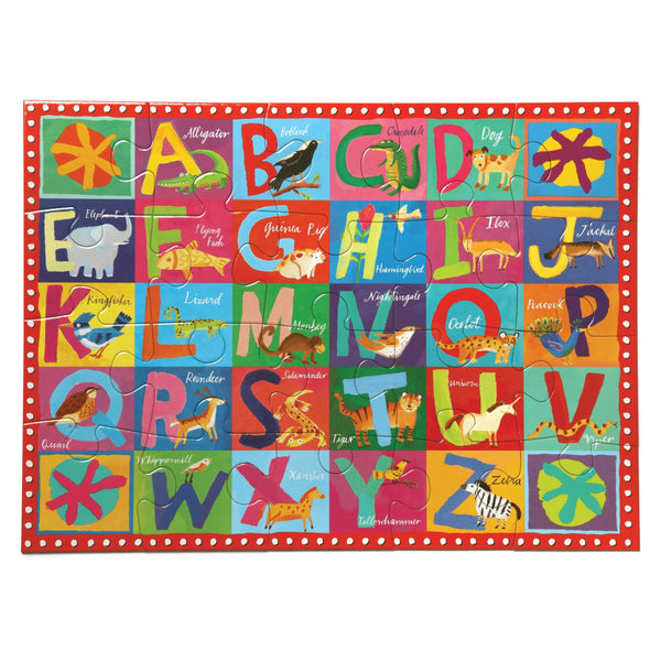 Animal Alphabet 20 Piece Puzzle
