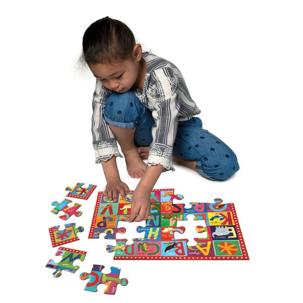 Animal Alphabet 20 Piece Puzzle