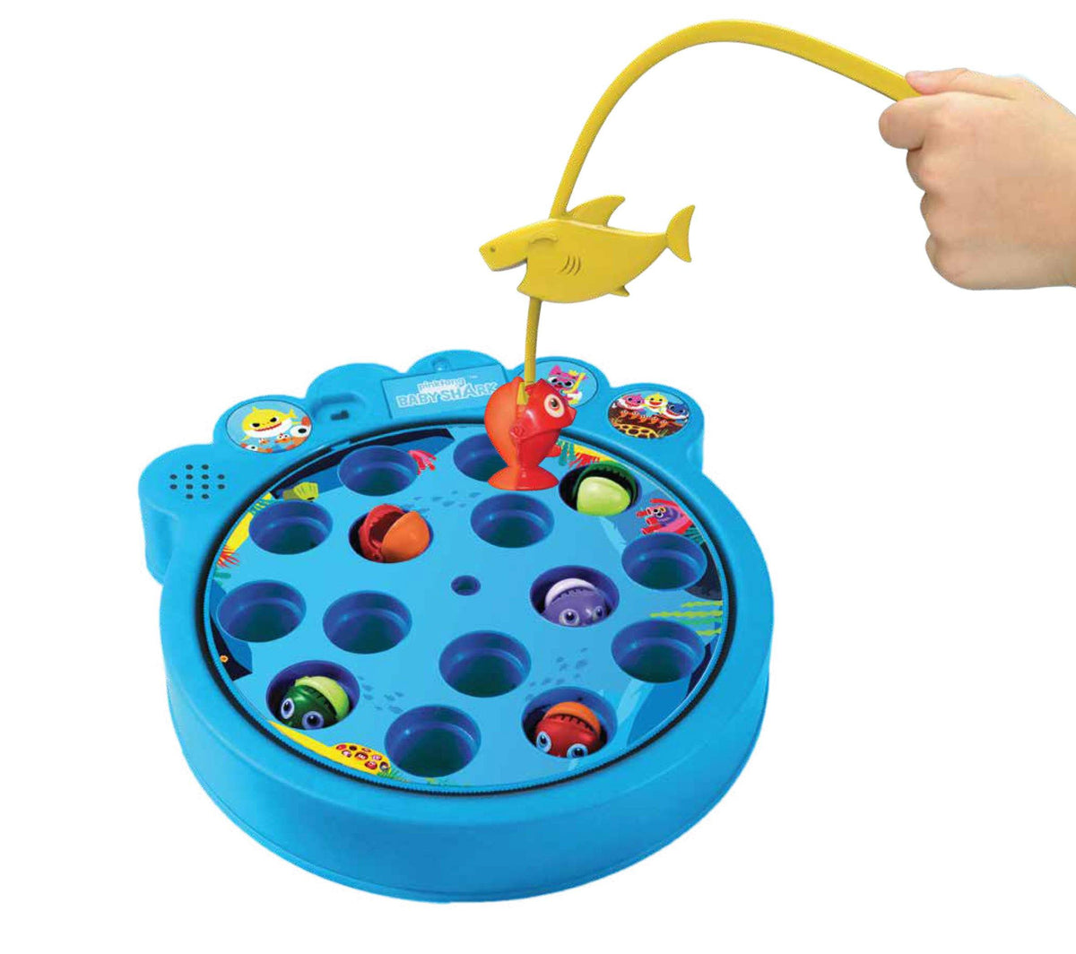 baby shark fishing pole Baby Shark Fishing Game – Three LiL Monkeys