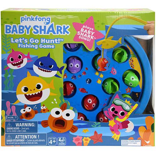 Baby Shark Fishing Game