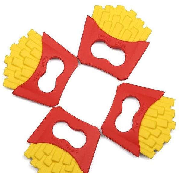 French Fry Teether - Three LiL Monkeys Three LiL Monkeys