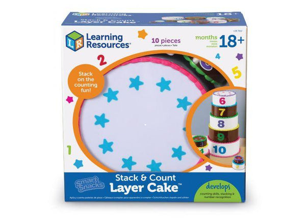 Smart Snacks® Stack & Count Layer Cake - Three LiL Monkeys Three LiL Monkeys
