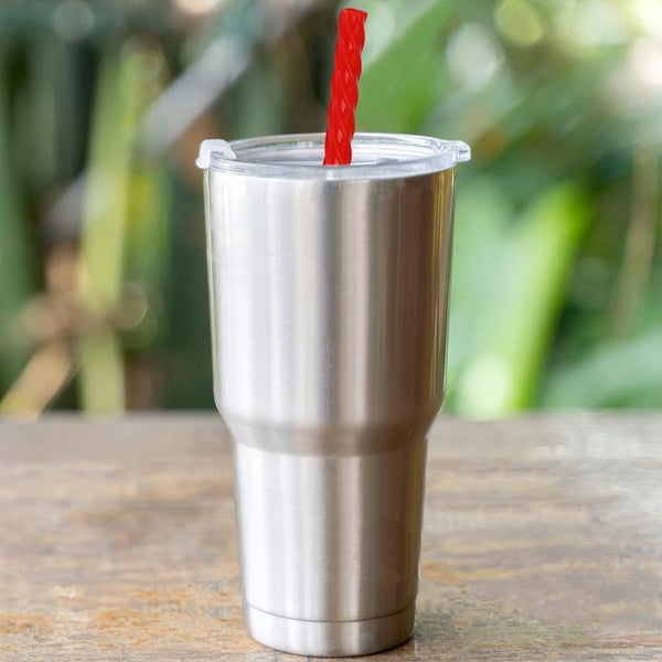 Cherry Red Straws