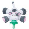 Paci-Plushies Buddies- Cutsie Cow - Three LiL Monkeys Three LiL Monkeys