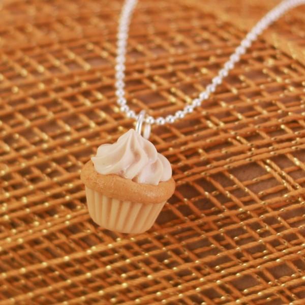 Scented Vanilla Cupcake Necklace