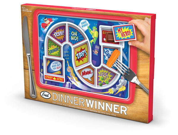 Dinner Winner Super Hero Plate - Three LiL Monkeys Three LiL Monkeys