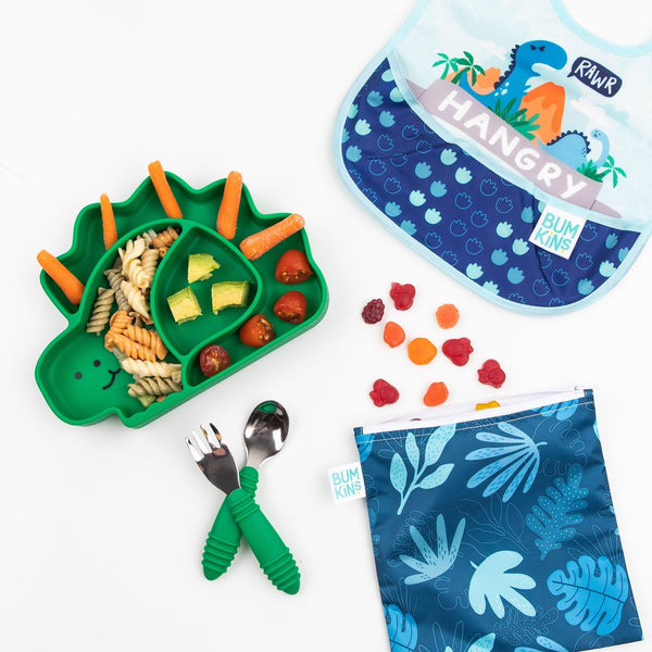 Dino Silicone Grip Dish, Special Edition