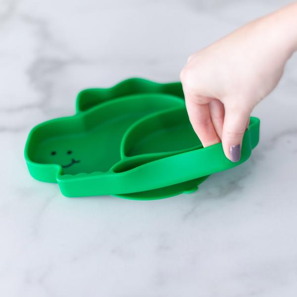 Dino Silicone Grip Dish, Special Edition