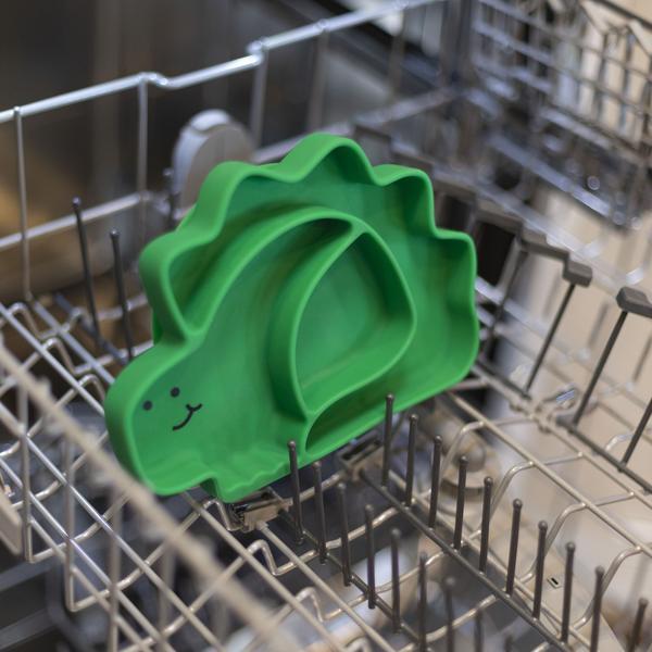 Dino Silicone Grip Dish, Special Edition