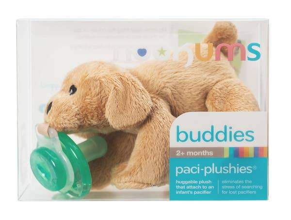 Paci-Plushies Buddies - Rufus Retriever - Three LiL Monkeys Three LiL Monkeys