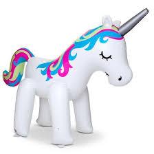 Ginormous Unicorn Yard Sprinkler - Three LiL Monkeys Three LiL Monkeys