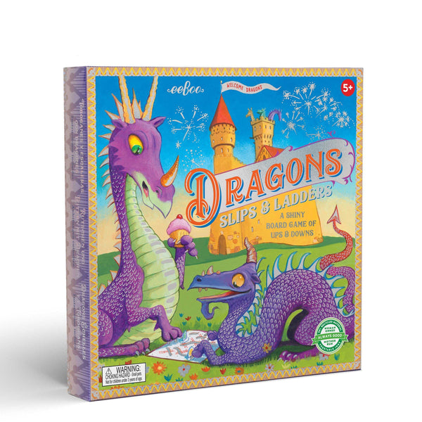 Dragon Slips and Ladders Board Game