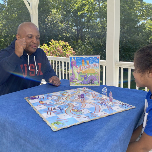 Dragon Slips and Ladders Board Game