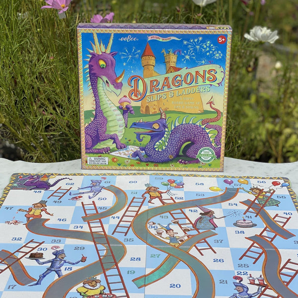 Dragon Slips and Ladders Board Game