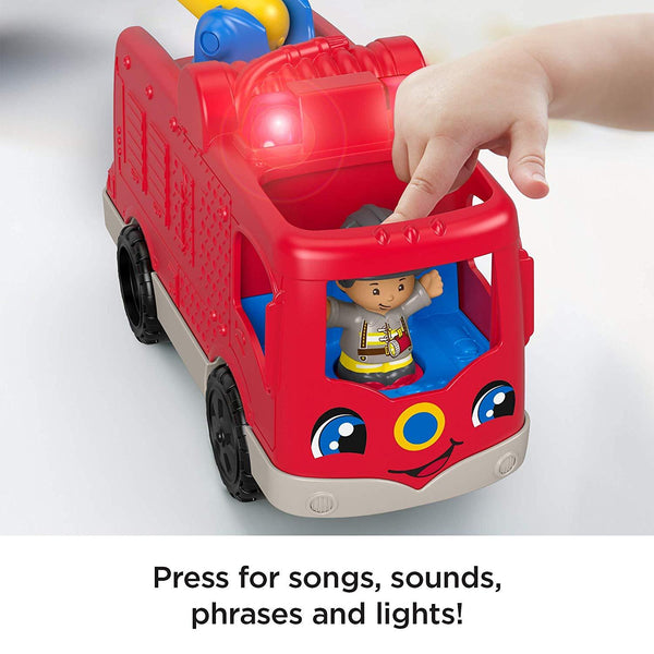 Fisher-Price Little People, Helping Others Fire Truck - Three LiL Monkeys Three LiL Monkeys