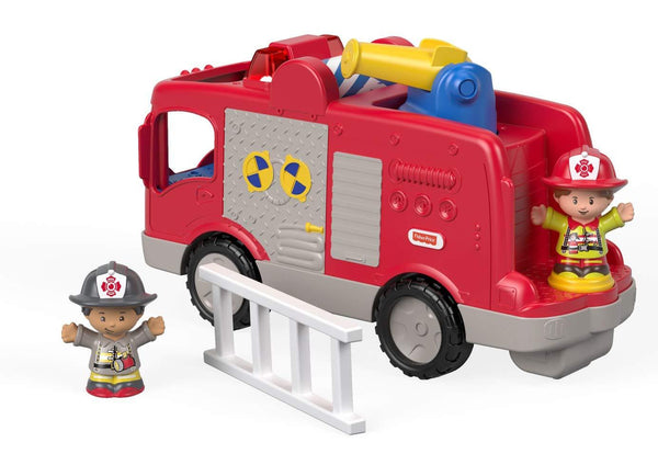Fisher-Price Little People, Helping Others Fire Truck - Three LiL Monkeys Three LiL Monkeys