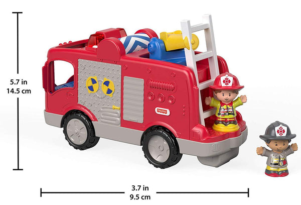 Fisher-Price Little People, Helping Others Fire Truck - Three LiL Monkeys Three LiL Monkeys