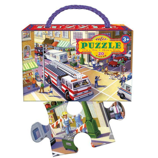 Fire Truck 20 Piece Puzzle