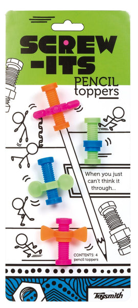 Screw-its Pencil Topper - Three LiL Monkeys Three LiL Monkeys