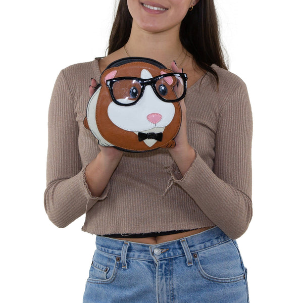 Nerdy Guinea Pig Purse