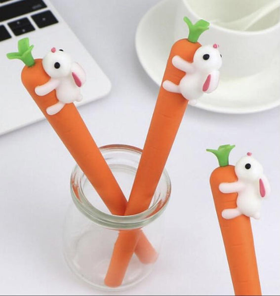 Bunny Gel Pens - Three LiL Monkeys Three LiL Monkeys