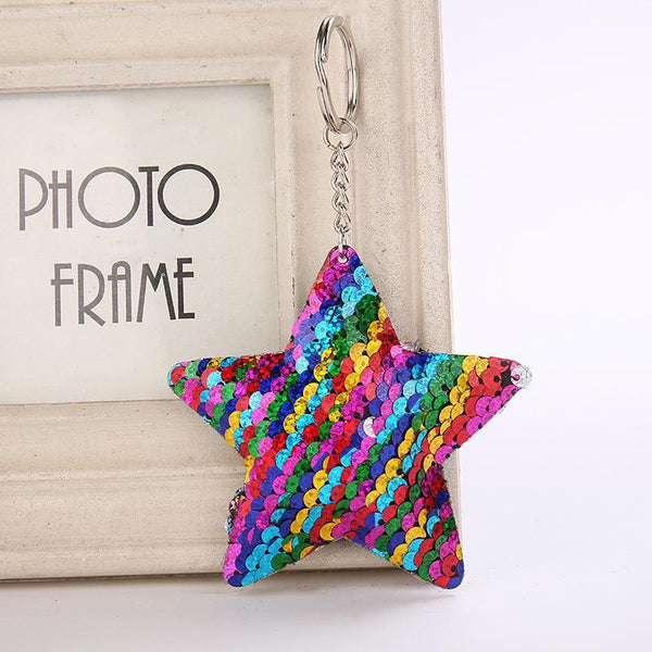 Fashionist Monkey's Sequined Keychain - Three LiL Monkeys Three LiL Monkeys