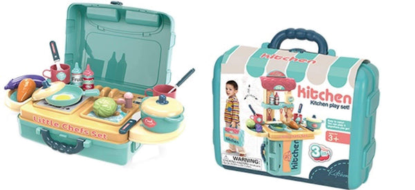 Chef Kitchen Playset in a Case