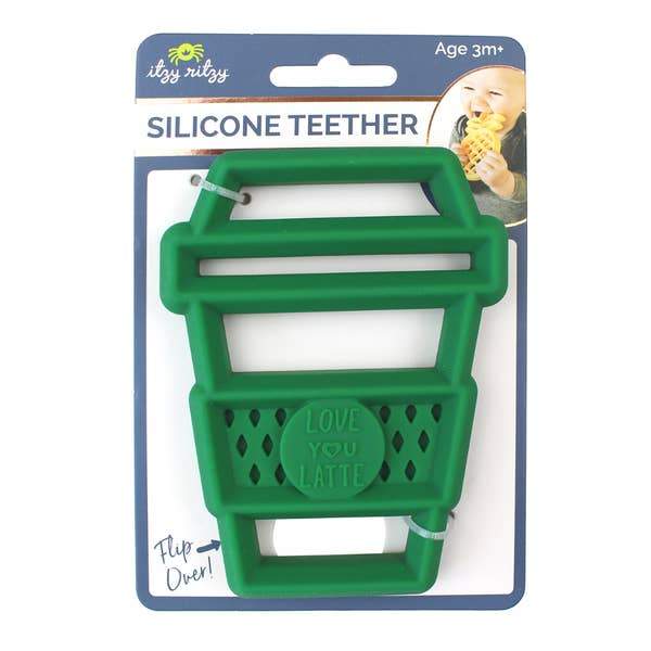 Chew Crew™ Silicone Baby Teethers Latte