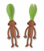 Monkey Bites Untensils - Three LiL Monkeys Three LiL Monkeys